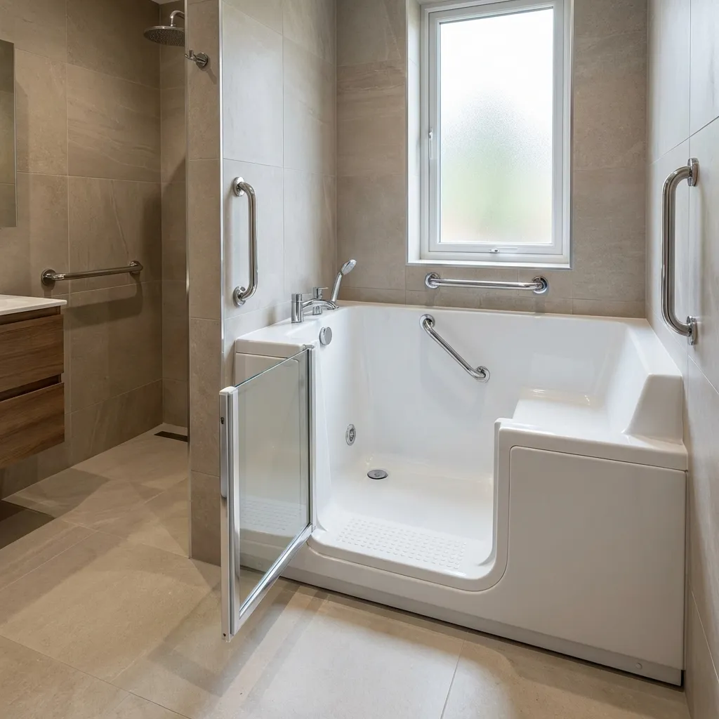 Intervention Baignoire à Porte en Île-de-France