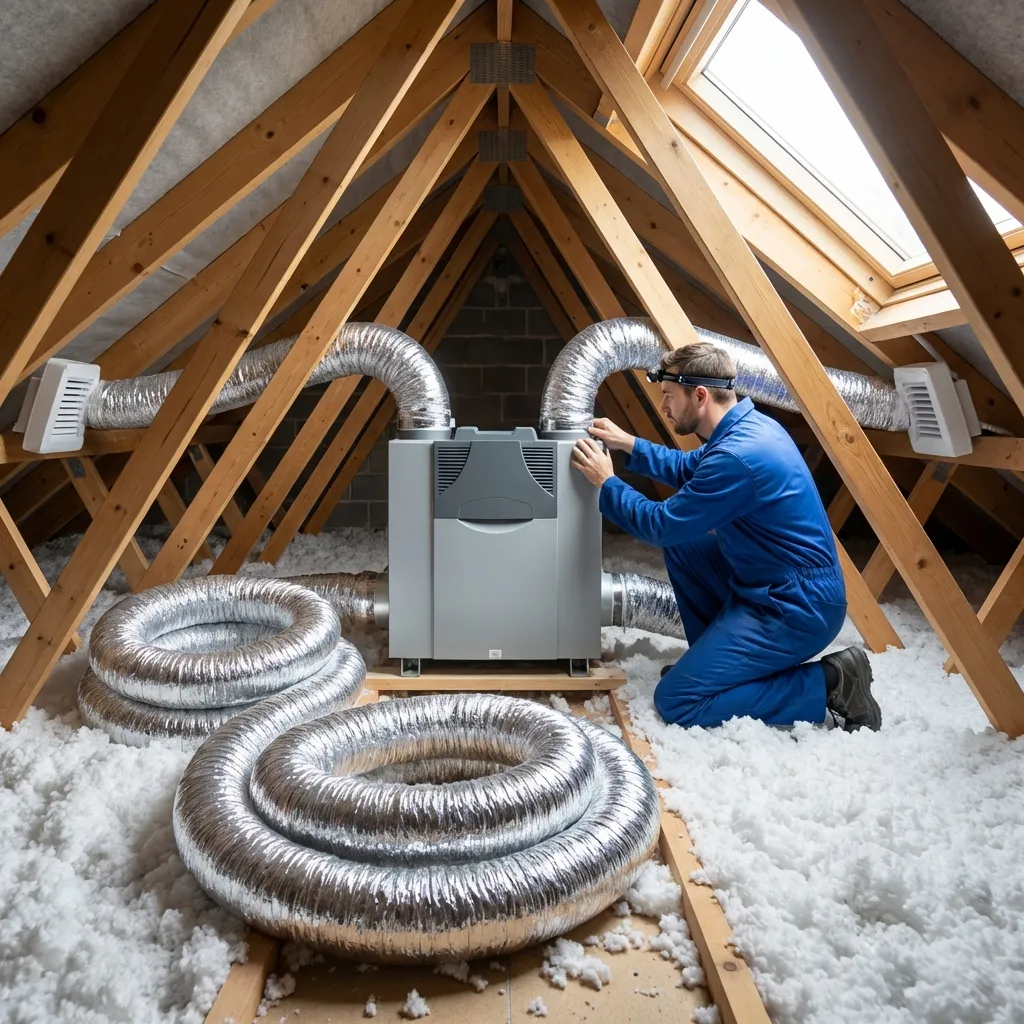 Intervention Installation VMC en Île-de-France