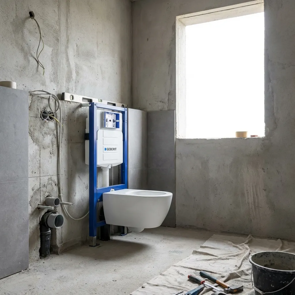 Intervention Installation WC Suspendu en Île-de-France