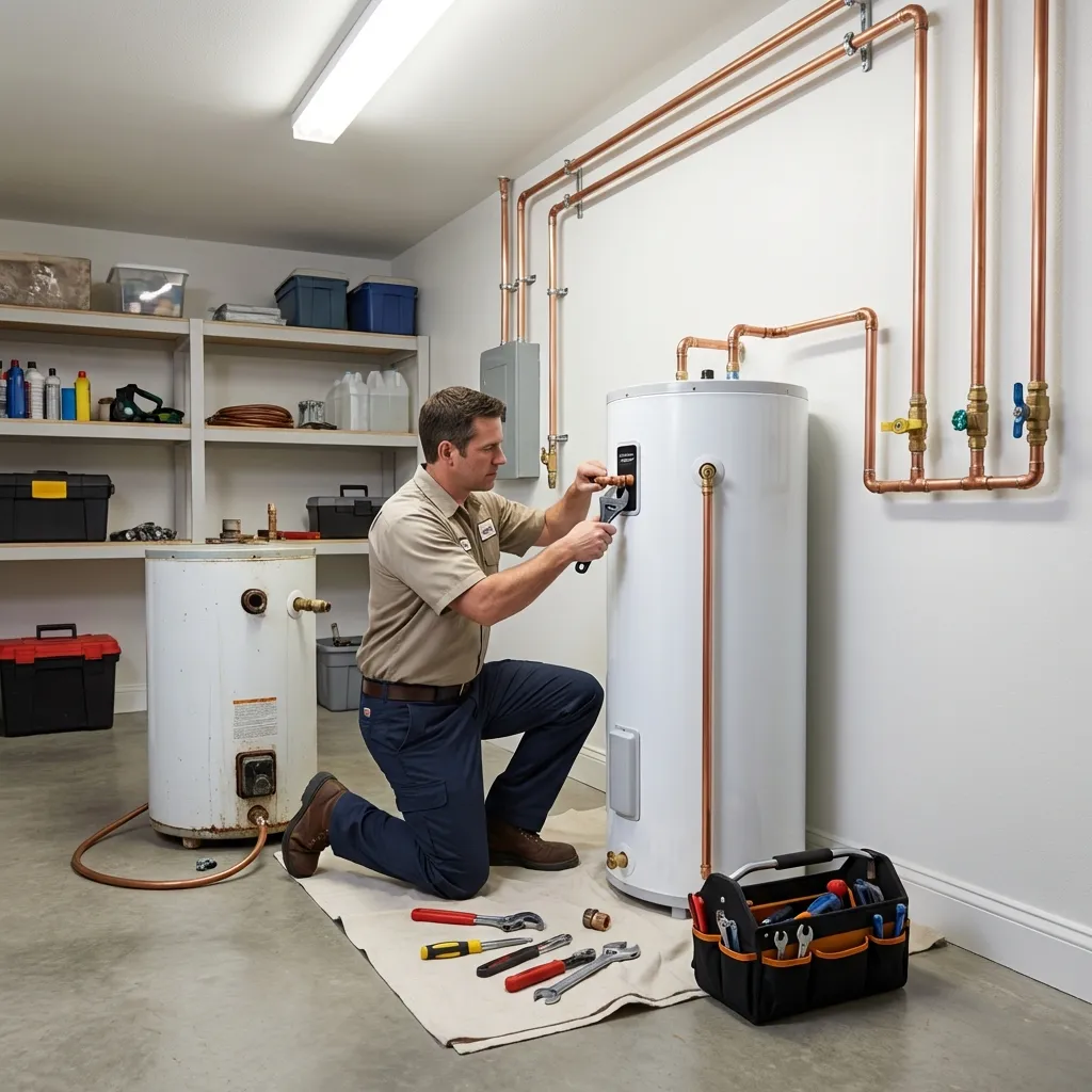Intervention Remplacement Chauffe-eau en Île-de-France
