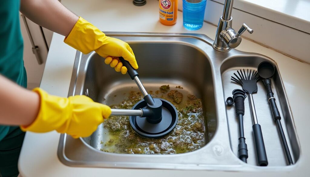 découvrez nos conseils pratiques pour déboucher rapidement et efficacement votre évier, en utilisant des astuces simples et des solutions adaptées à tous les types de bouchons.