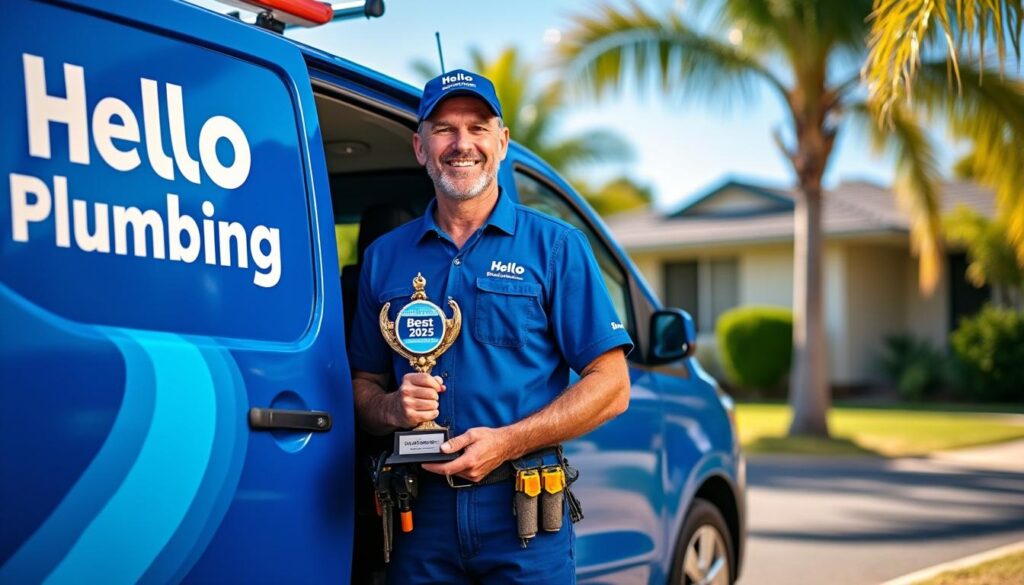 découvrez comment hello plumbing a remporté le prestigieux prix local 2025 du meilleur plombier des northern beaches, récompensant son expertise et son service exceptionnel dans la région.