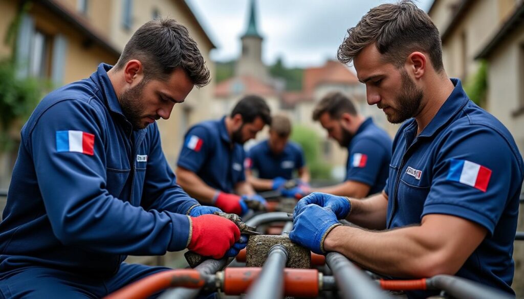 l'équipe française de plomberie s'entraîne intensivement à chauvé pour préparer le championnat mondial, alliant expertise et passion pour atteindre l'excellence.