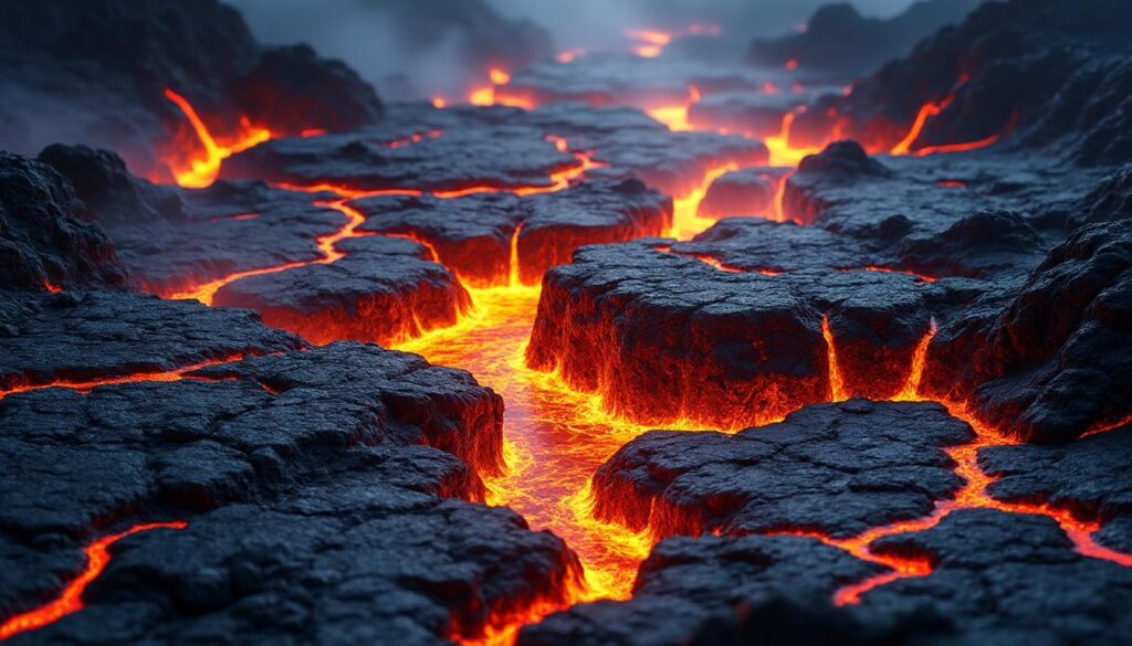 découvrez les premières images en haute résolution du dernier stade de la circulation magmatique, révélant des détails inédits sur les processus volcaniques.