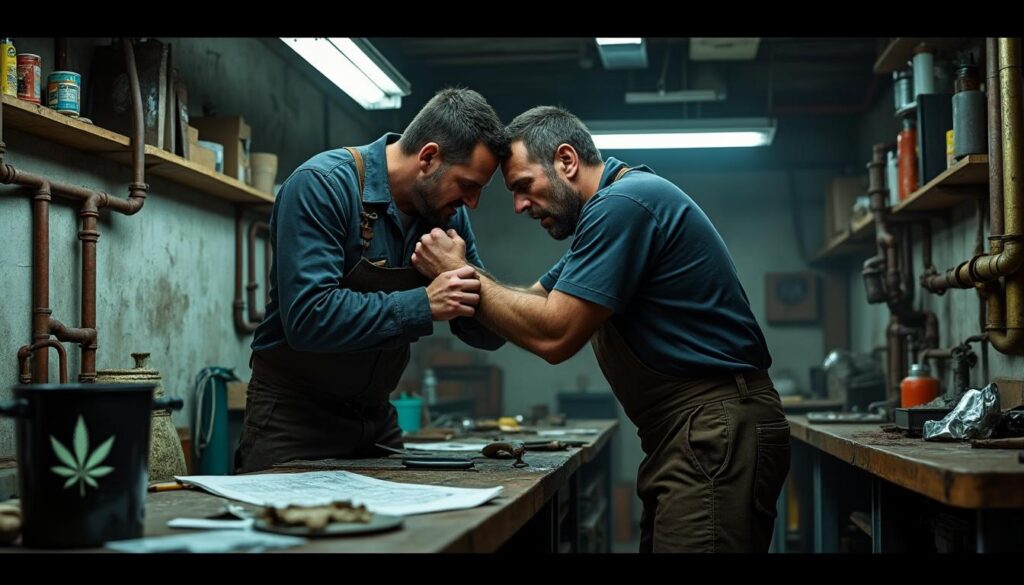 découvrez les détails d'un incident grave survenu dans une entreprise de plomberie à alès, où un conflit lié à un soupçon de consommation de cannabis a escaladé en violence et séquestration.