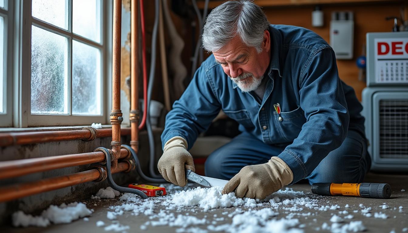 Vague de froid : évitez cette erreur coûteuse avec vos canalisations grâce à ces 8 gestes essentiels avant le gel 2 protégez vos canalisations durant la vague de froid en évitant cette erreur coûteuse. découvrez les 8 gestes essentiels à adopter avant le gel pour éviter les dégâts.